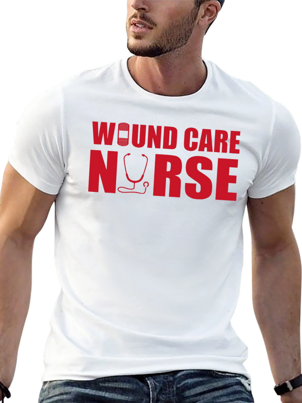 Wound Care Nurse T-Shirt - Medical Professional Apparel
