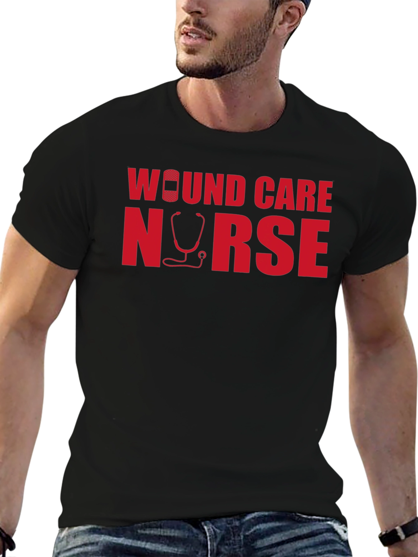 Wound Care Nurse T-Shirt - Medical Professional Apparel