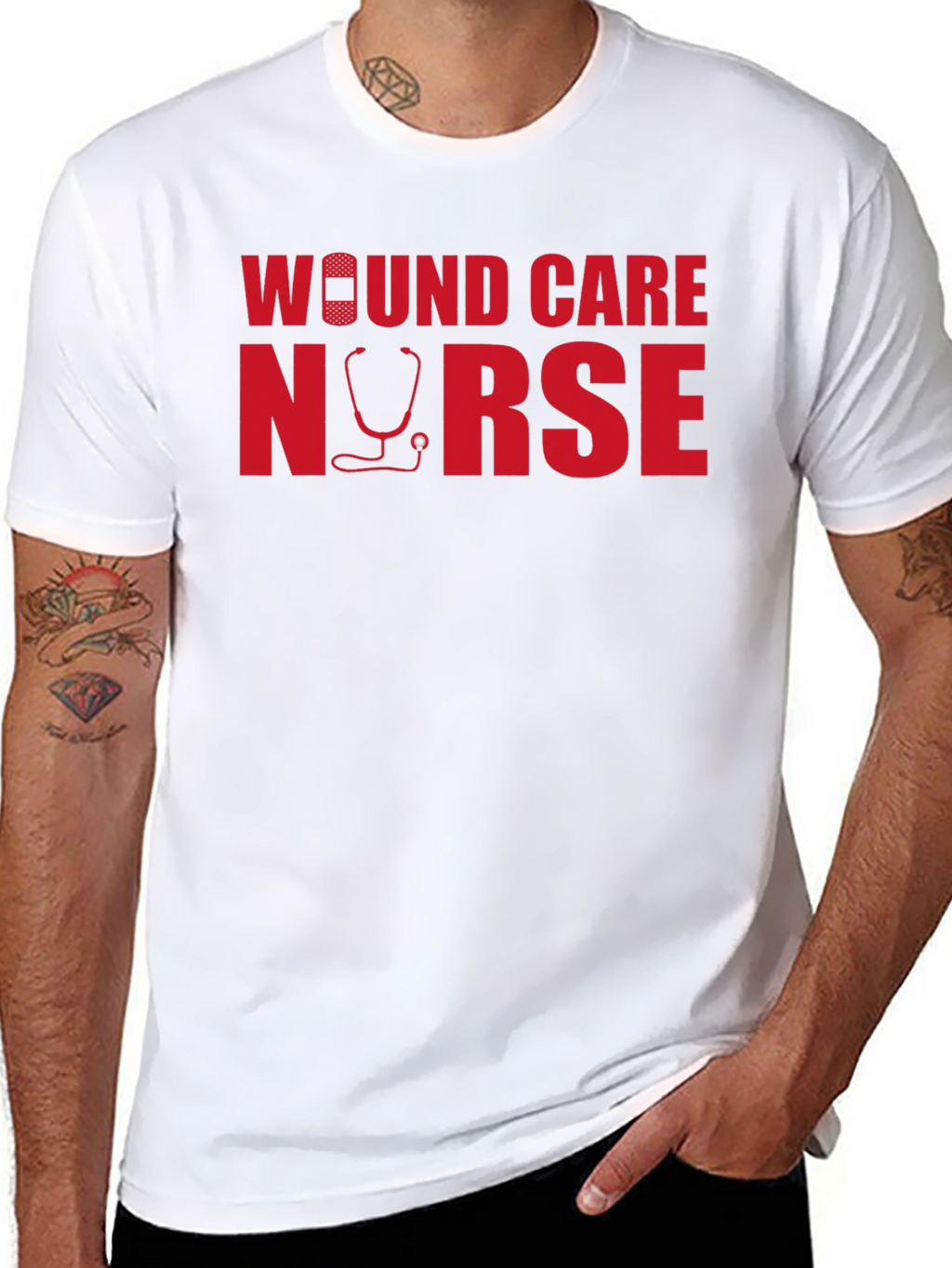 Wound Care Nurse T-Shirt - Medical Professional Apparel