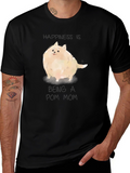 Happiness Pom Mom T-Shirt