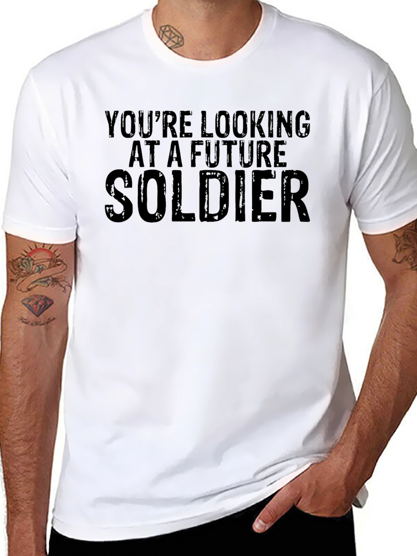 Future Soldier Graphic Tee - Military Aspirations