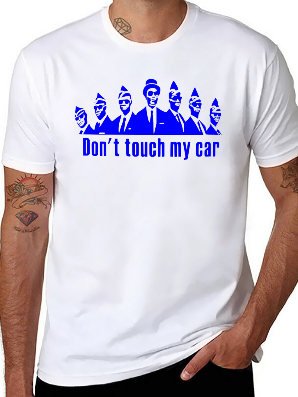 Dont Touch My Car Funny Graphic T-Shirt