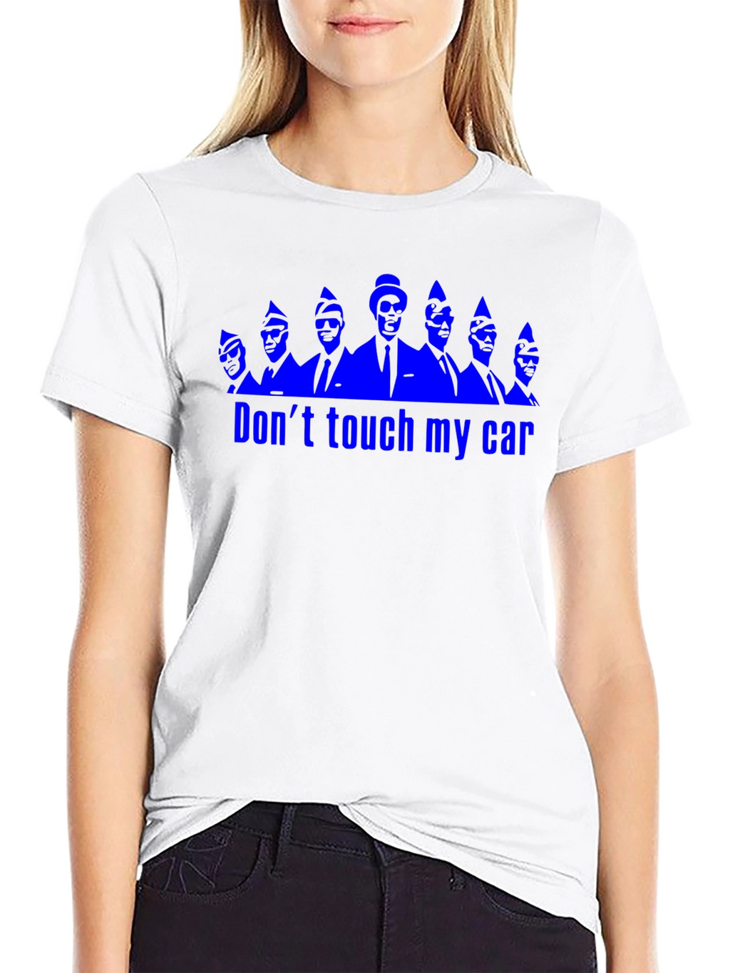 Dont Touch My Car Funny Graphic T-Shirt