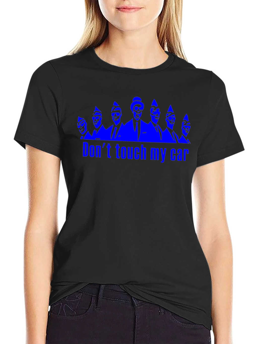 Dont Touch My Car Funny Graphic T-Shirt