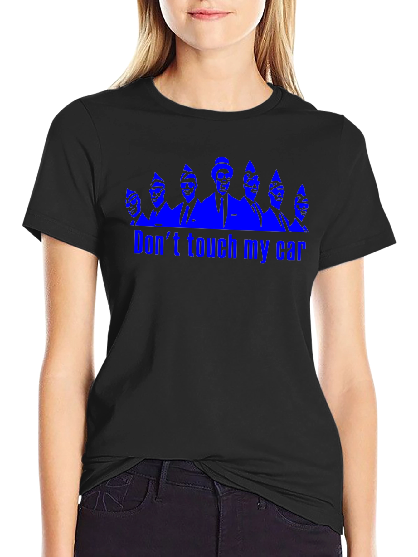 Dont Touch My Car Funny Graphic T-Shirt