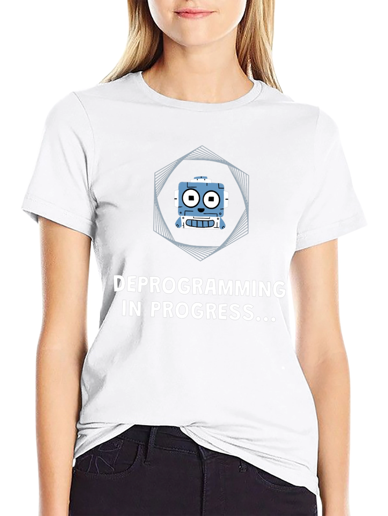 Deprogramming In Progress Graphic Tee