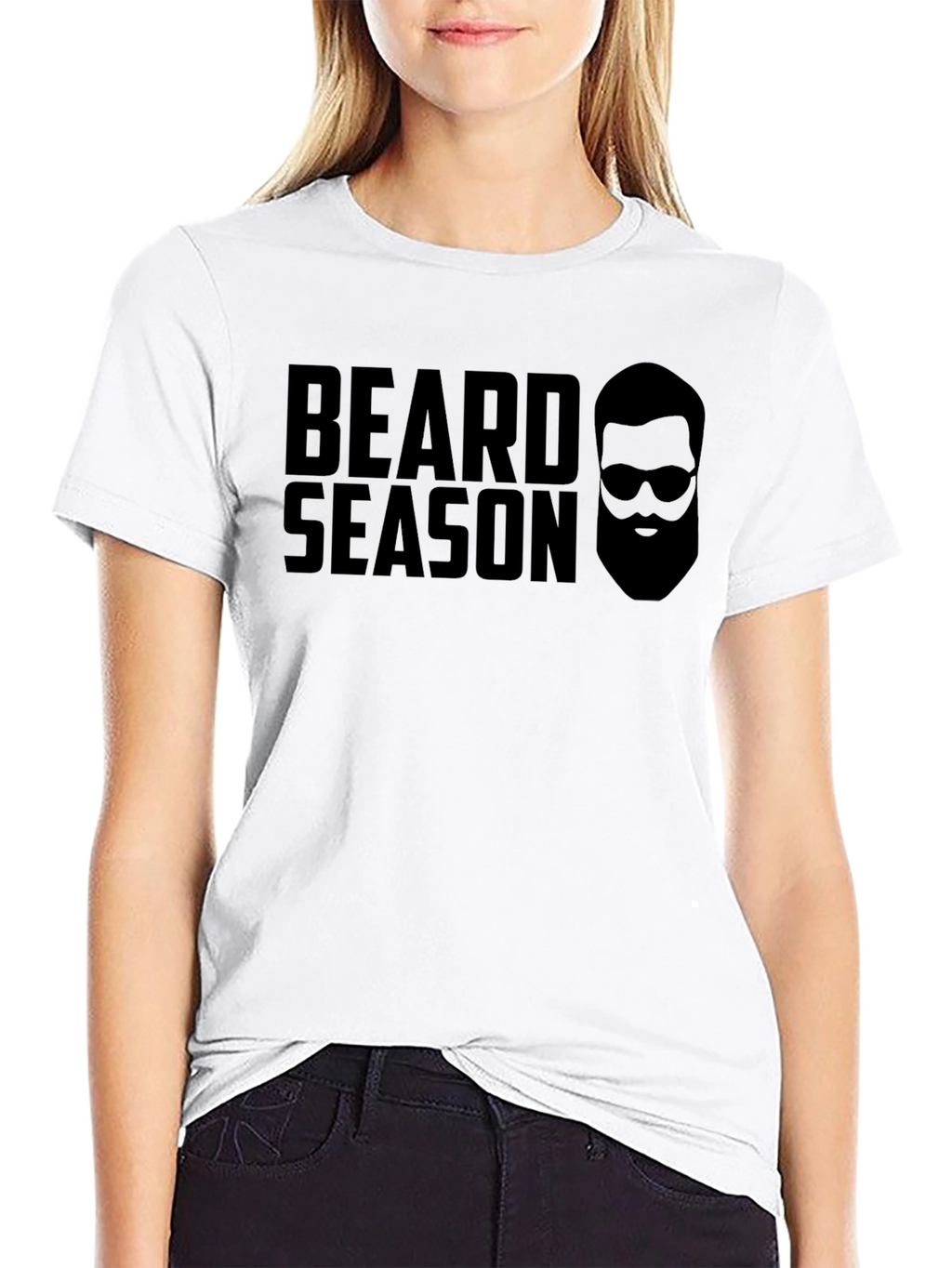 Beard Season Black T-Shirt