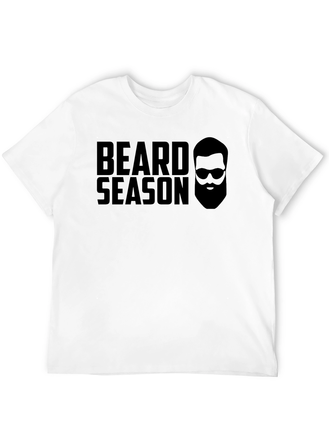 Beard Season Black T-Shirt