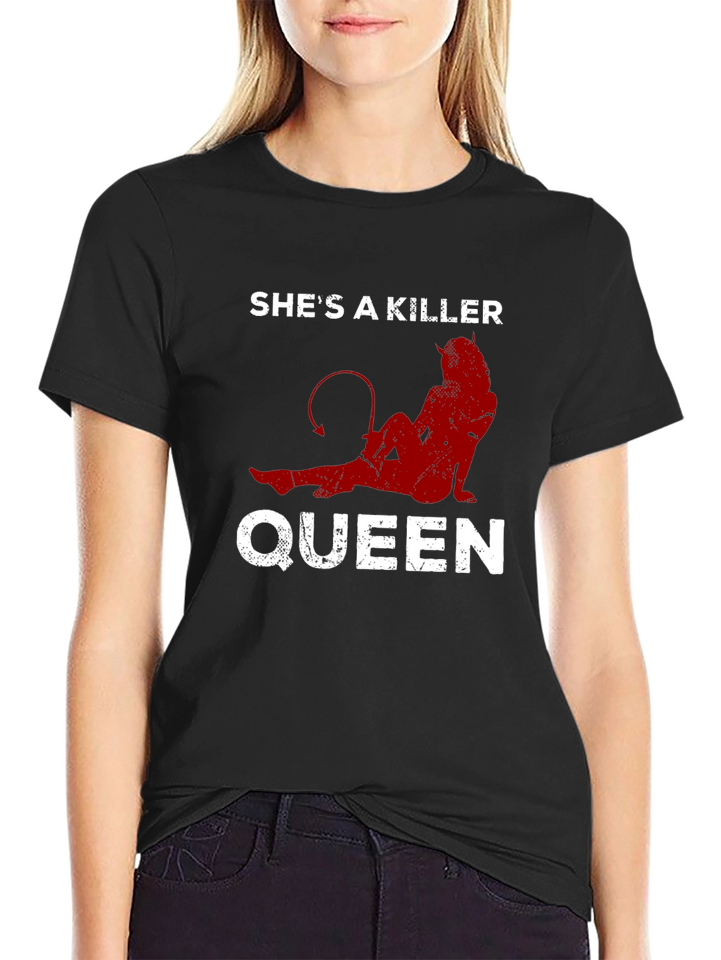 Shes A Killer Queen Graphic T-Shirt