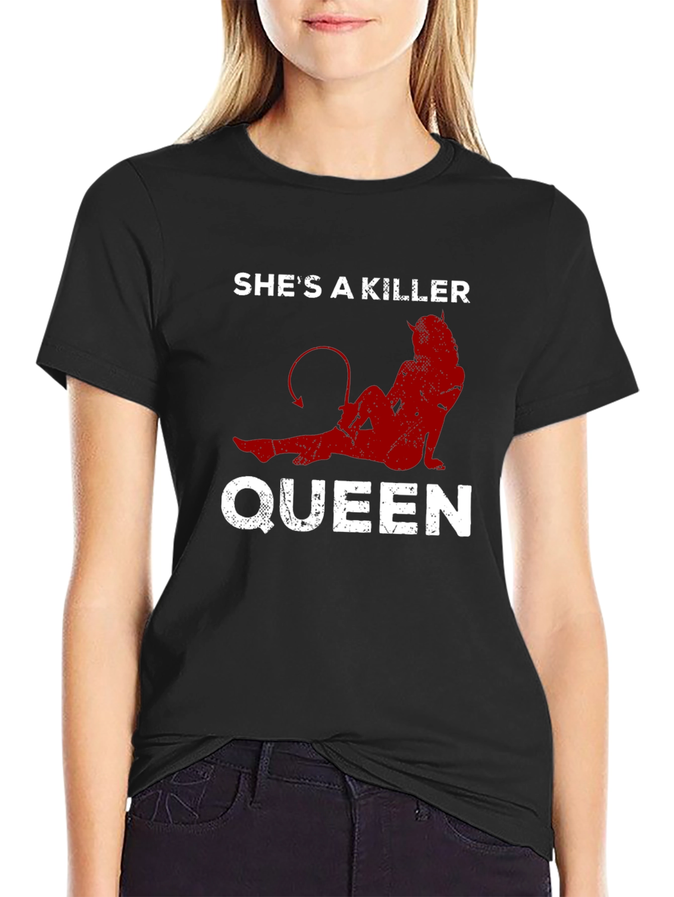 Shes A Killer Queen Graphic T-Shirt