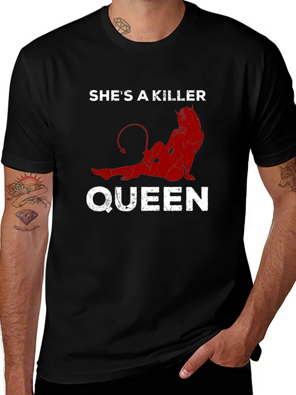 Shes A Killer Queen Graphic T-Shirt