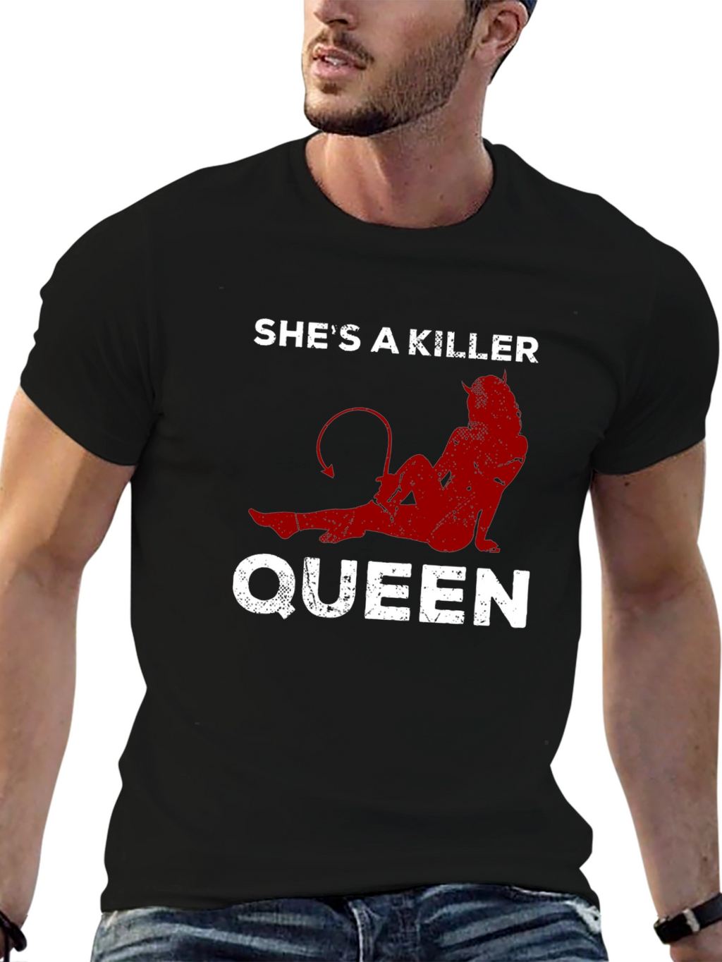 Shes A Killer Queen Graphic T-Shirt