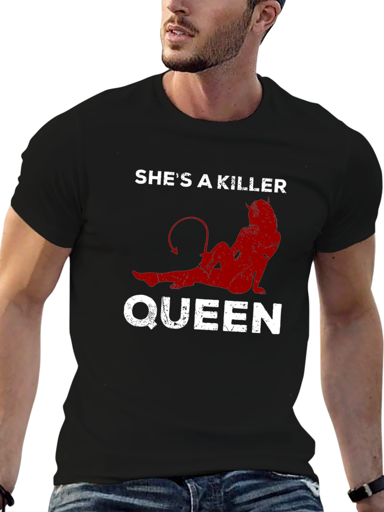 Shes A Killer Queen Graphic T-Shirt