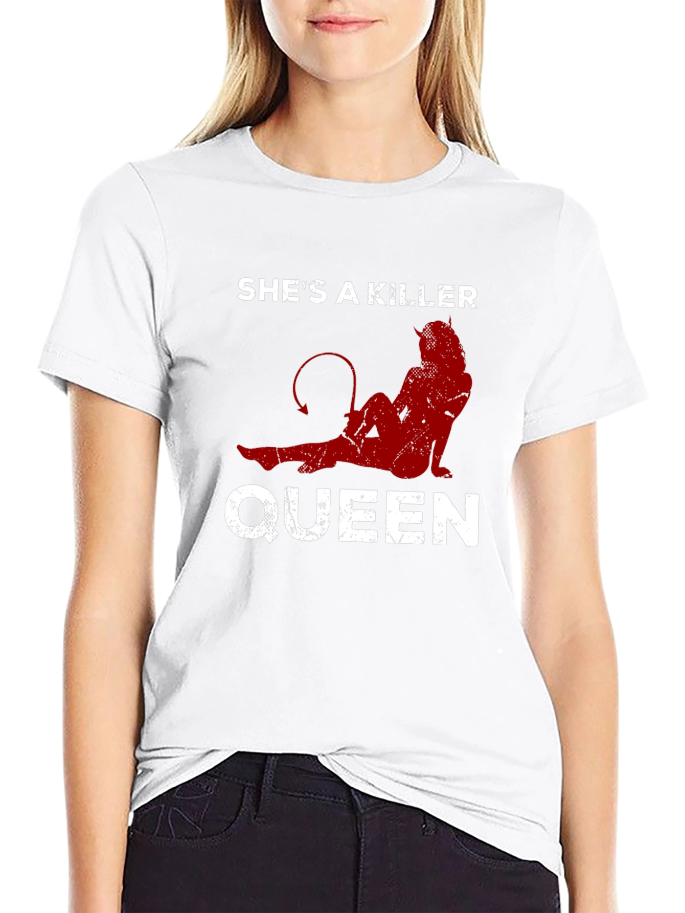 Shes A Killer Queen Graphic T-Shirt