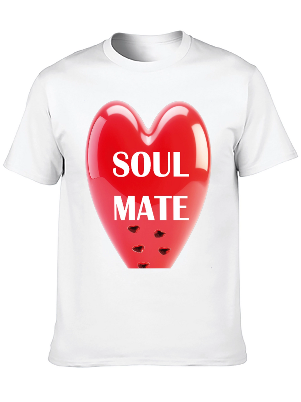 Soul Mate Heart T-Shirt - Romantic Valentines Gift