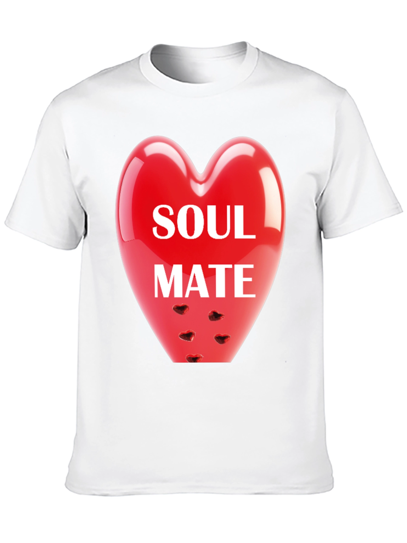 Soul Mate Heart T-Shirt - Romantic Valentines Gift