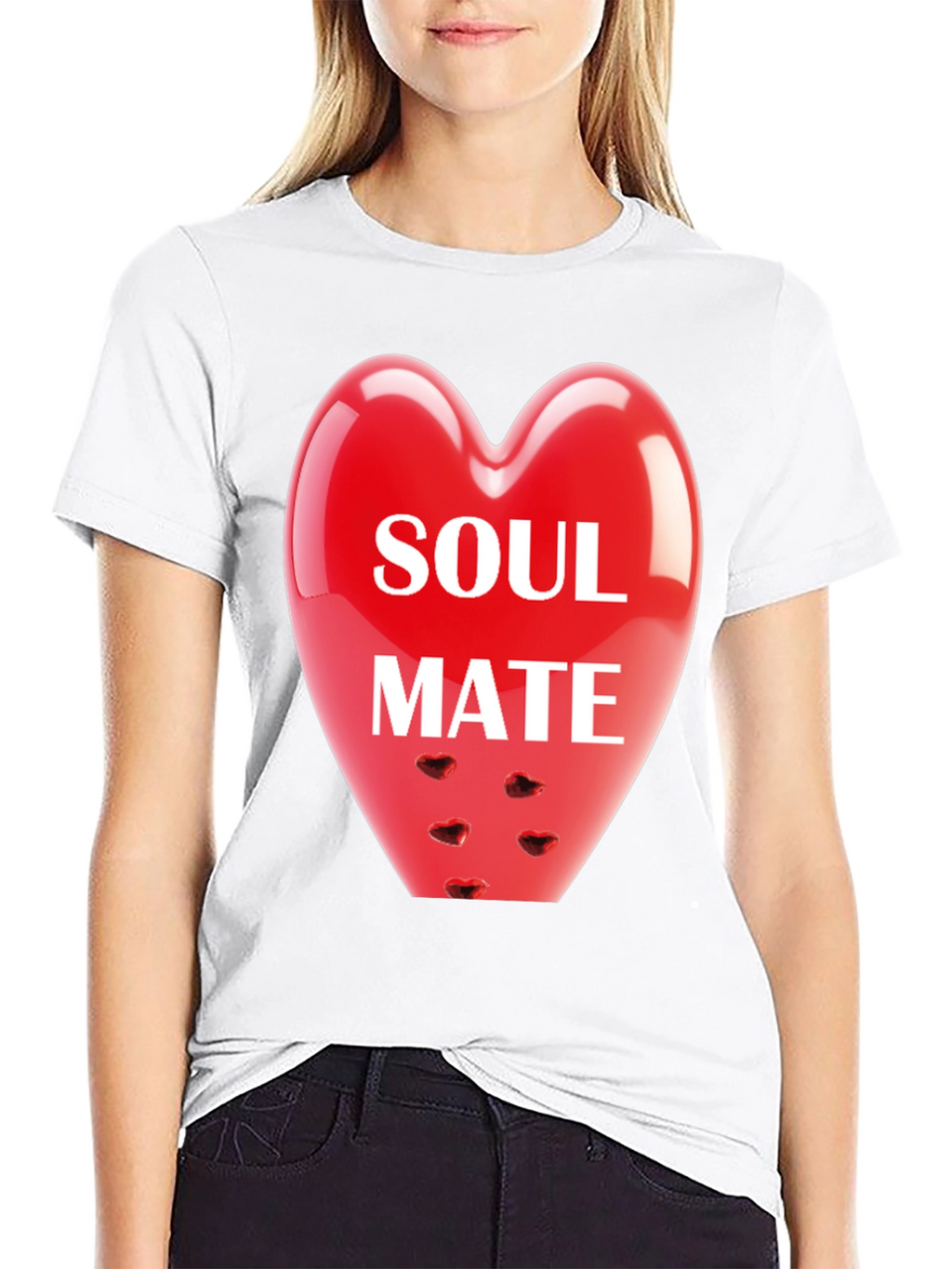 Soul Mate Heart T-Shirt - Romantic Valentines Gift