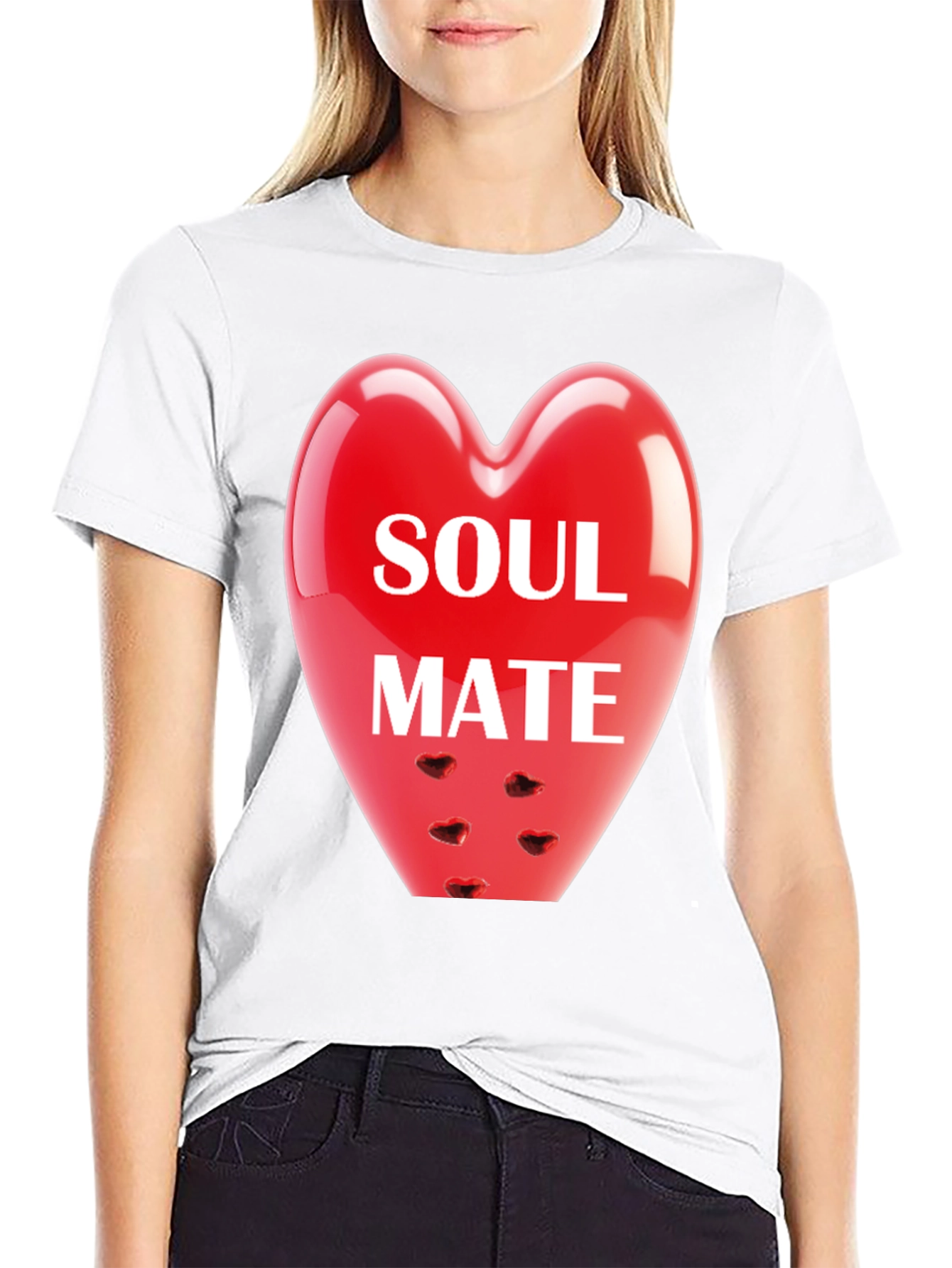 Soul Mate Heart T-Shirt - Romantic Valentines Gift