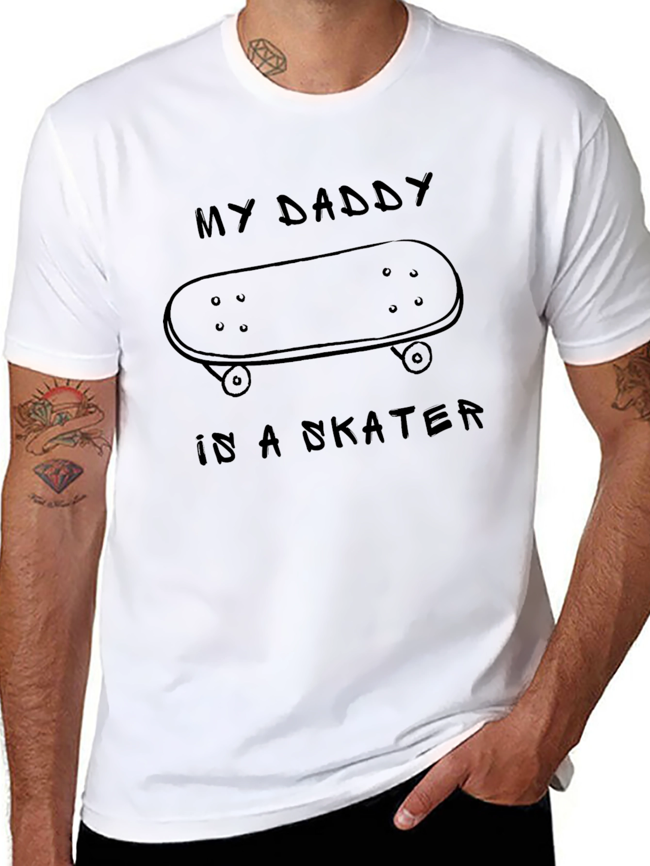 My Daddy is a Skater T-Shirt