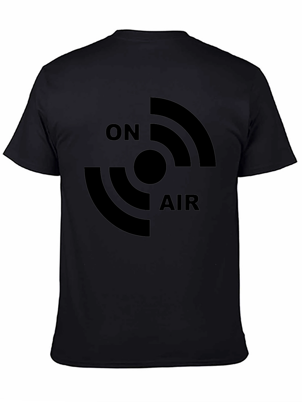 On Air Black Graphic T-Shirt