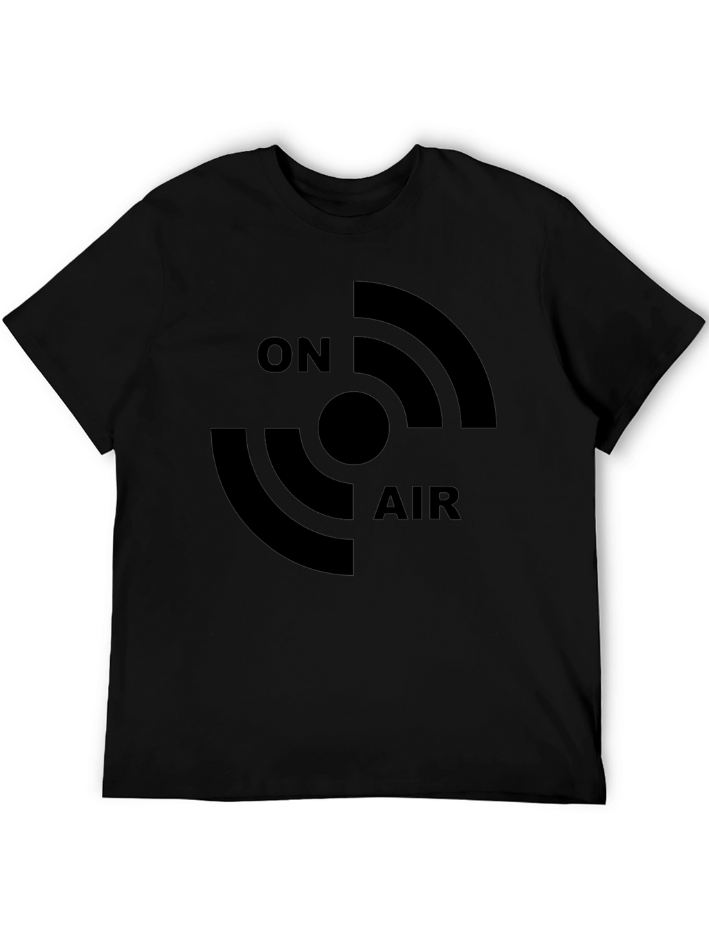 On Air Black Graphic T-Shirt