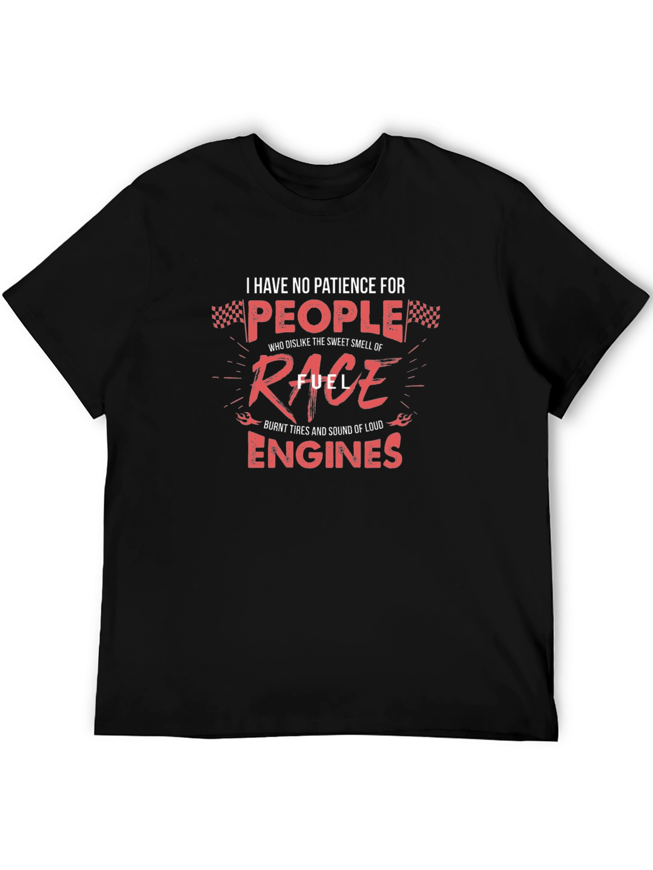 Race Fuel Engines T-Shirt
