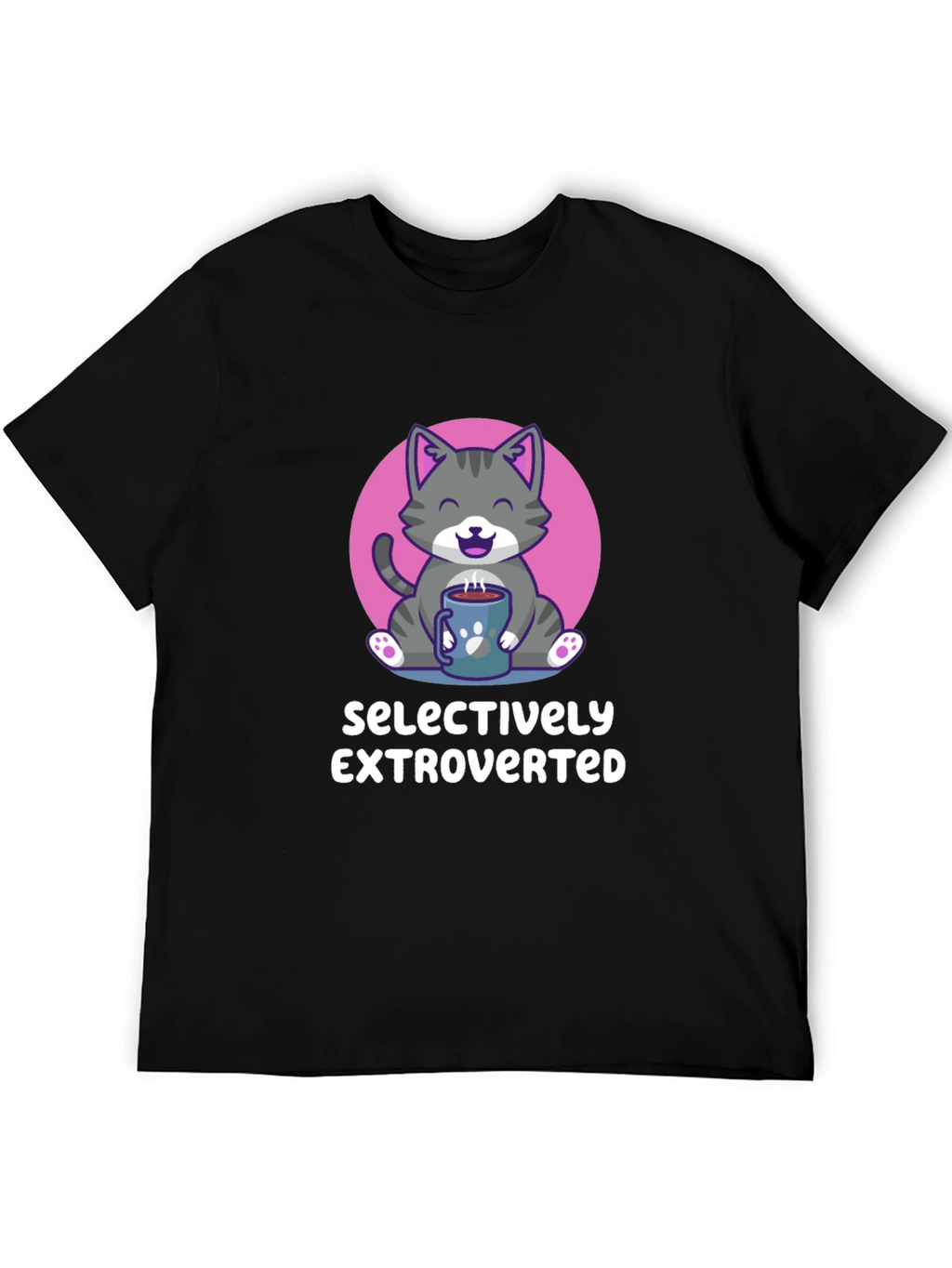 Selectively Extroverted Cat T-Shirt