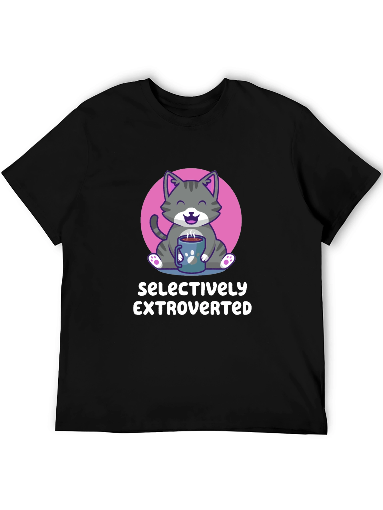 Selectively Extroverted Cat T-Shirt