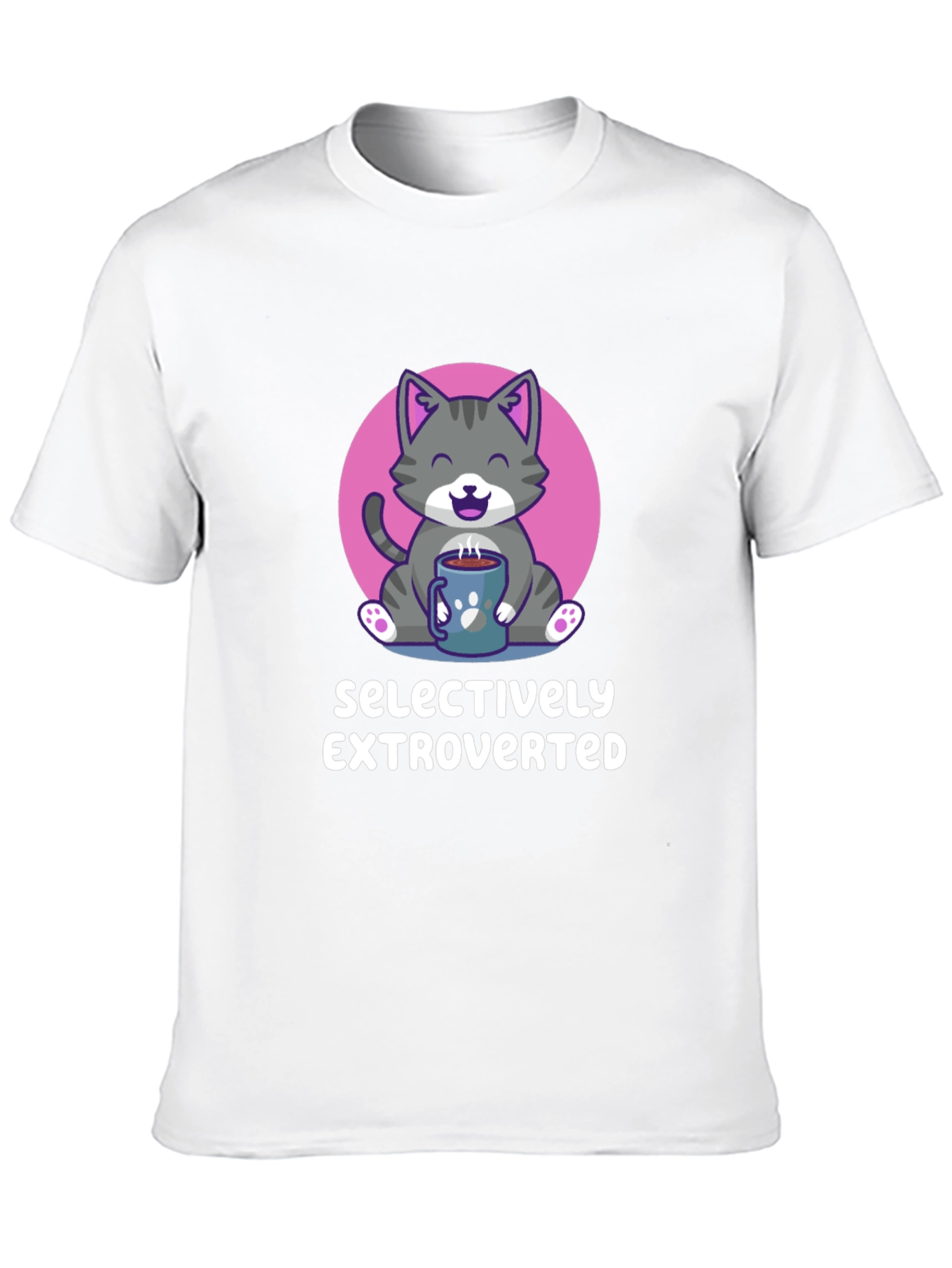 Selectively Extroverted Cat T-Shirt