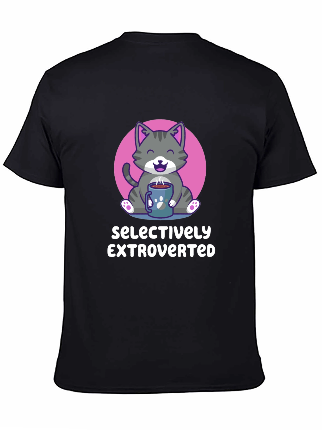 Selectively Extroverted Cat T-Shirt