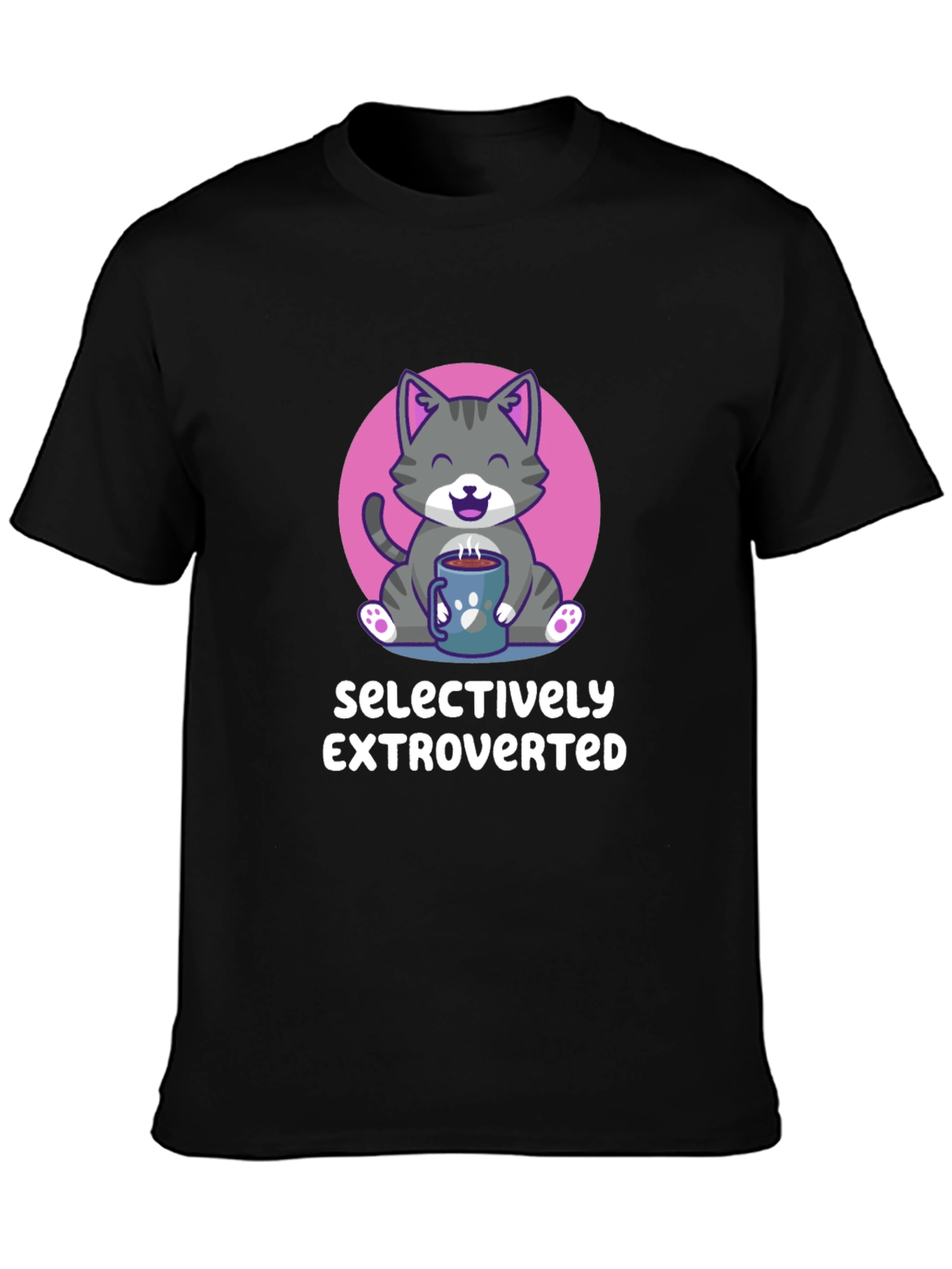 Selectively Extroverted Cat T-Shirt
