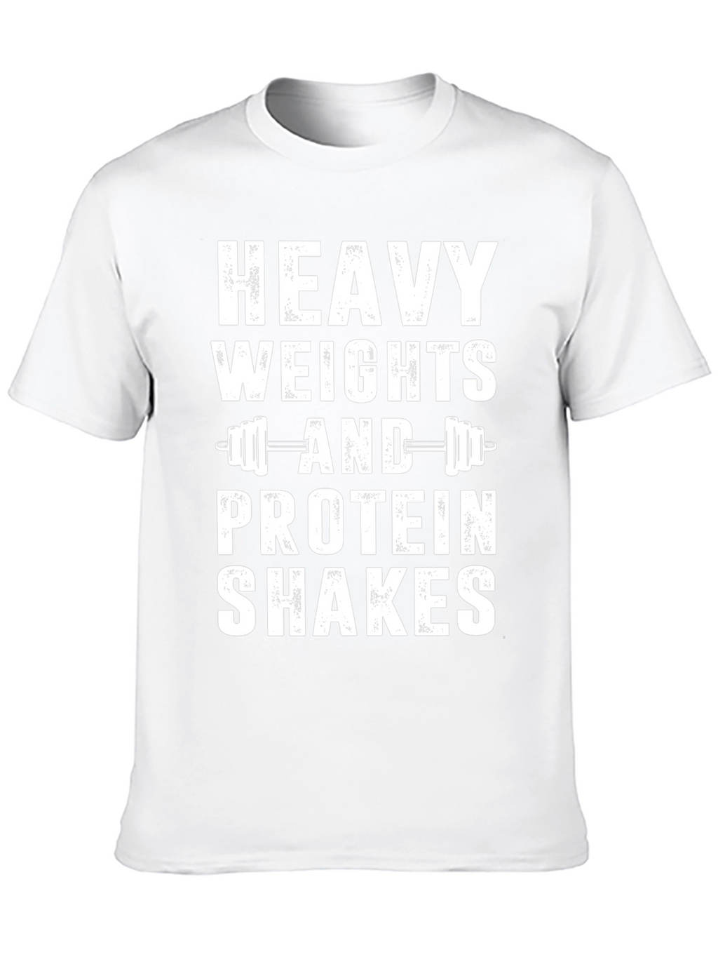 Heavy Weights & Protein Shakes Graphic T-Shirt