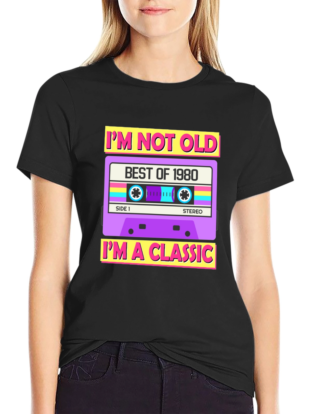 Im Not Old Im A Classic 1980 Cassette T-Shirt