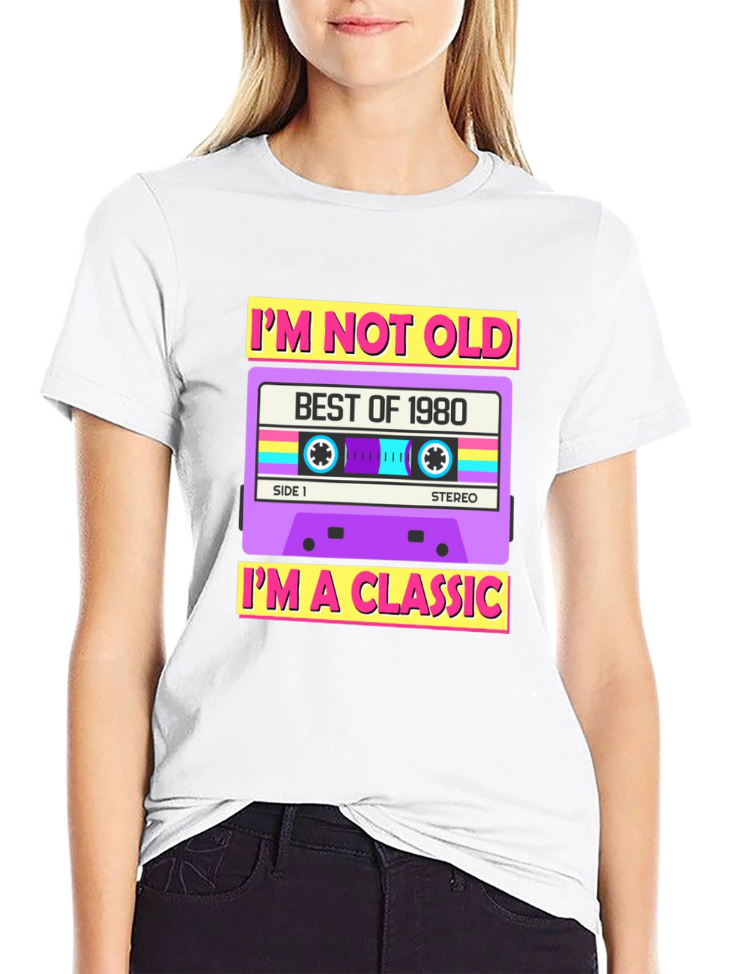 Im Not Old Im A Classic 1980 Cassette T-Shirt