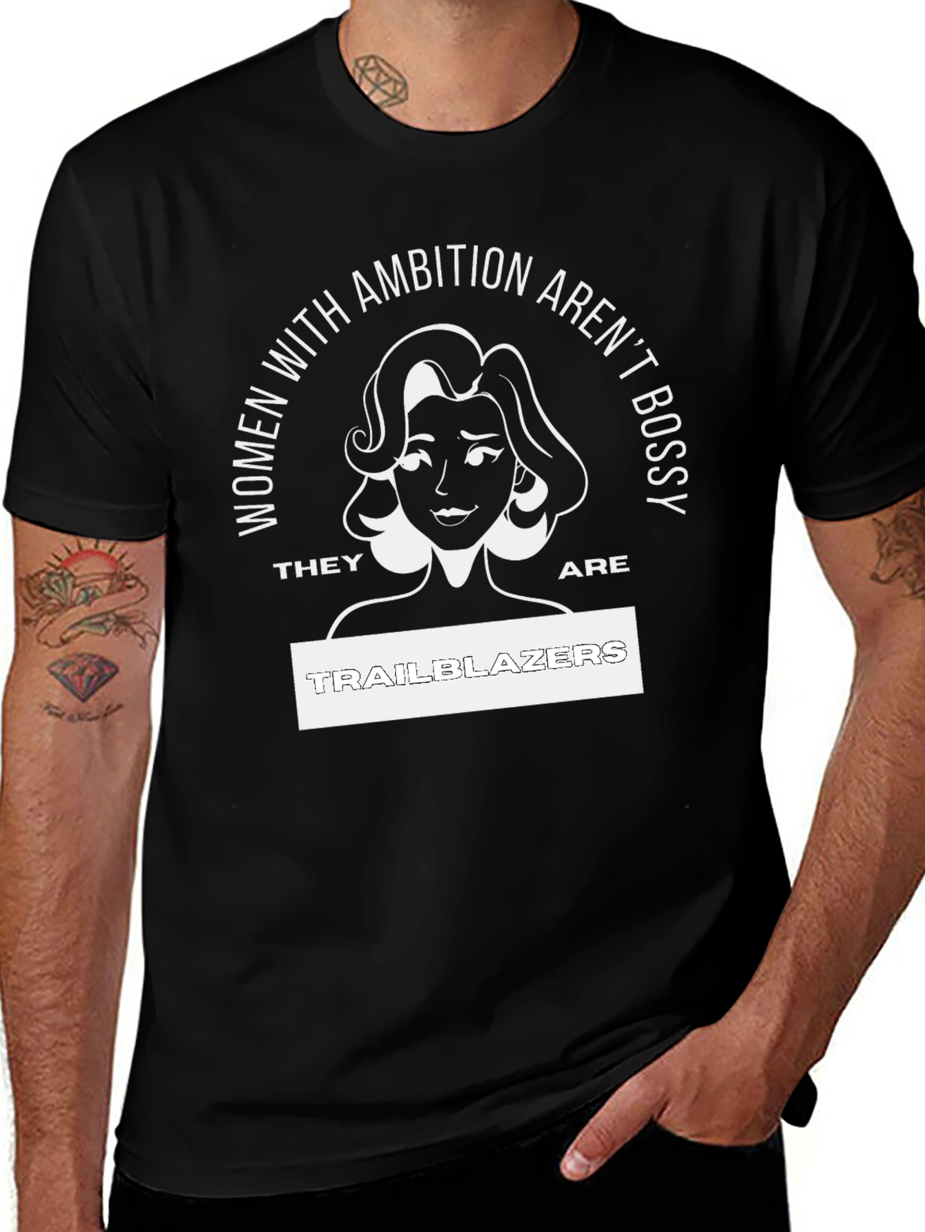 Empowered Womens Graphic T-Shirt - Trailblazers
