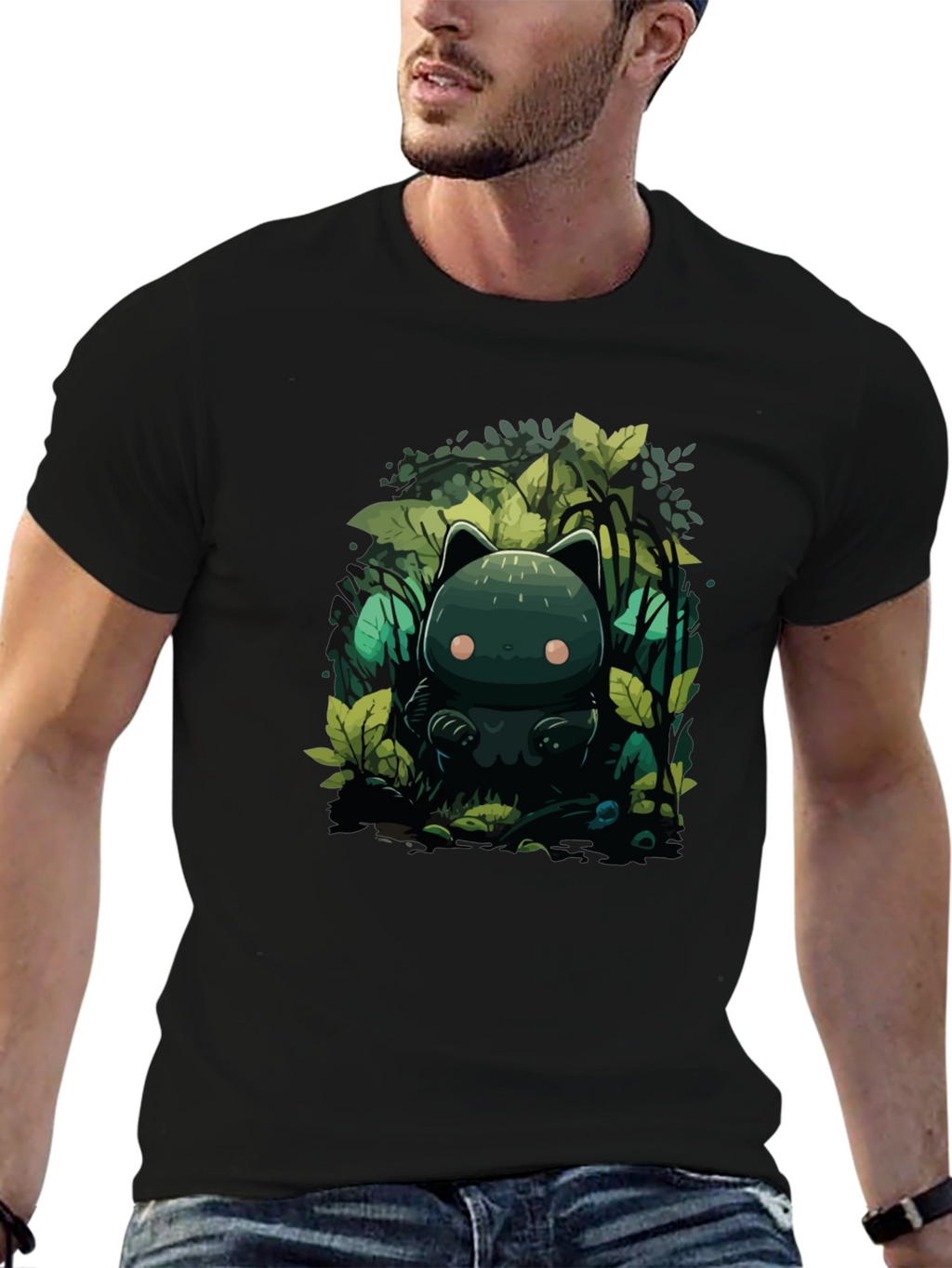 Forest Guardian Tee - Cute Creature Design
