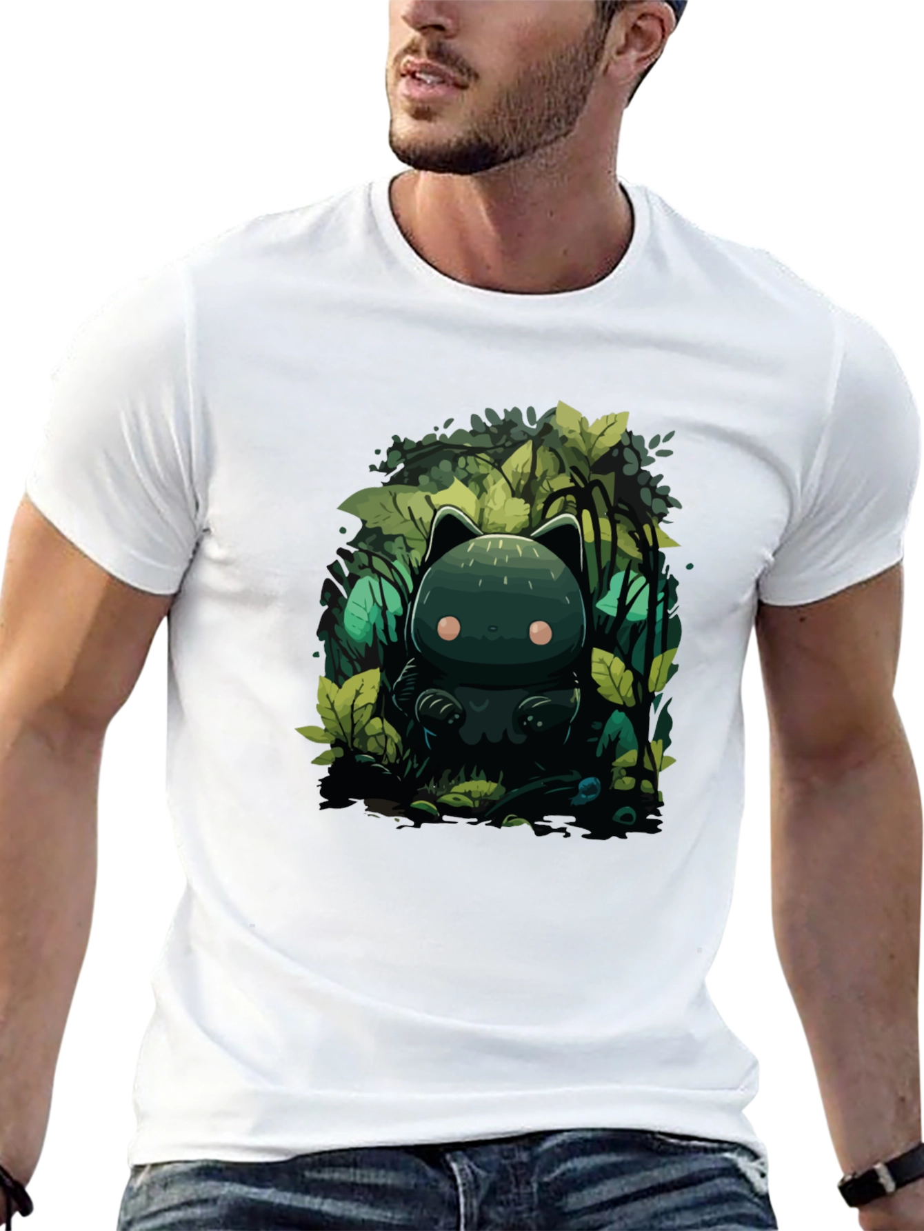 Forest Guardian Tee - Cute Creature Design