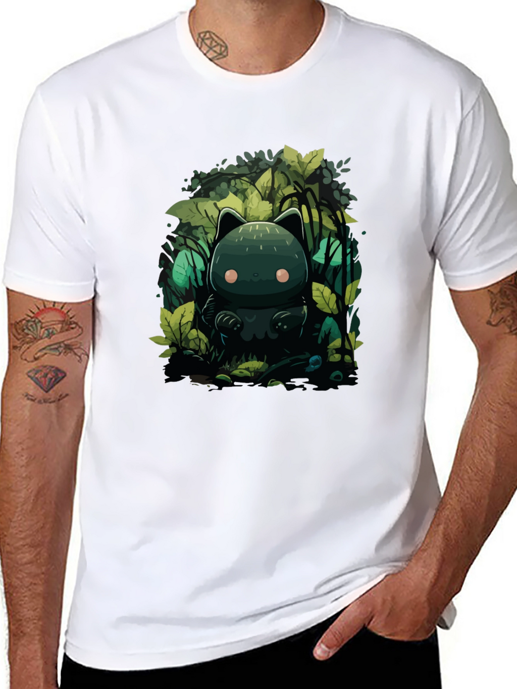 Forest Guardian Tee - Cute Creature Design