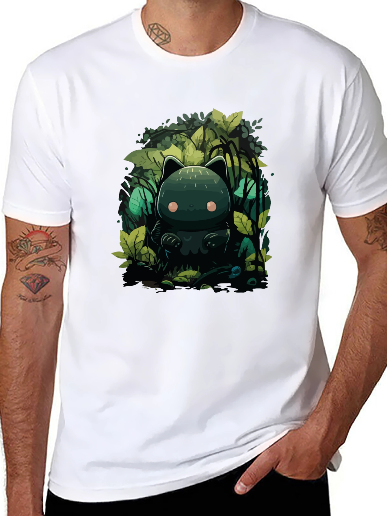 Forest Guardian Tee - Cute Creature Design