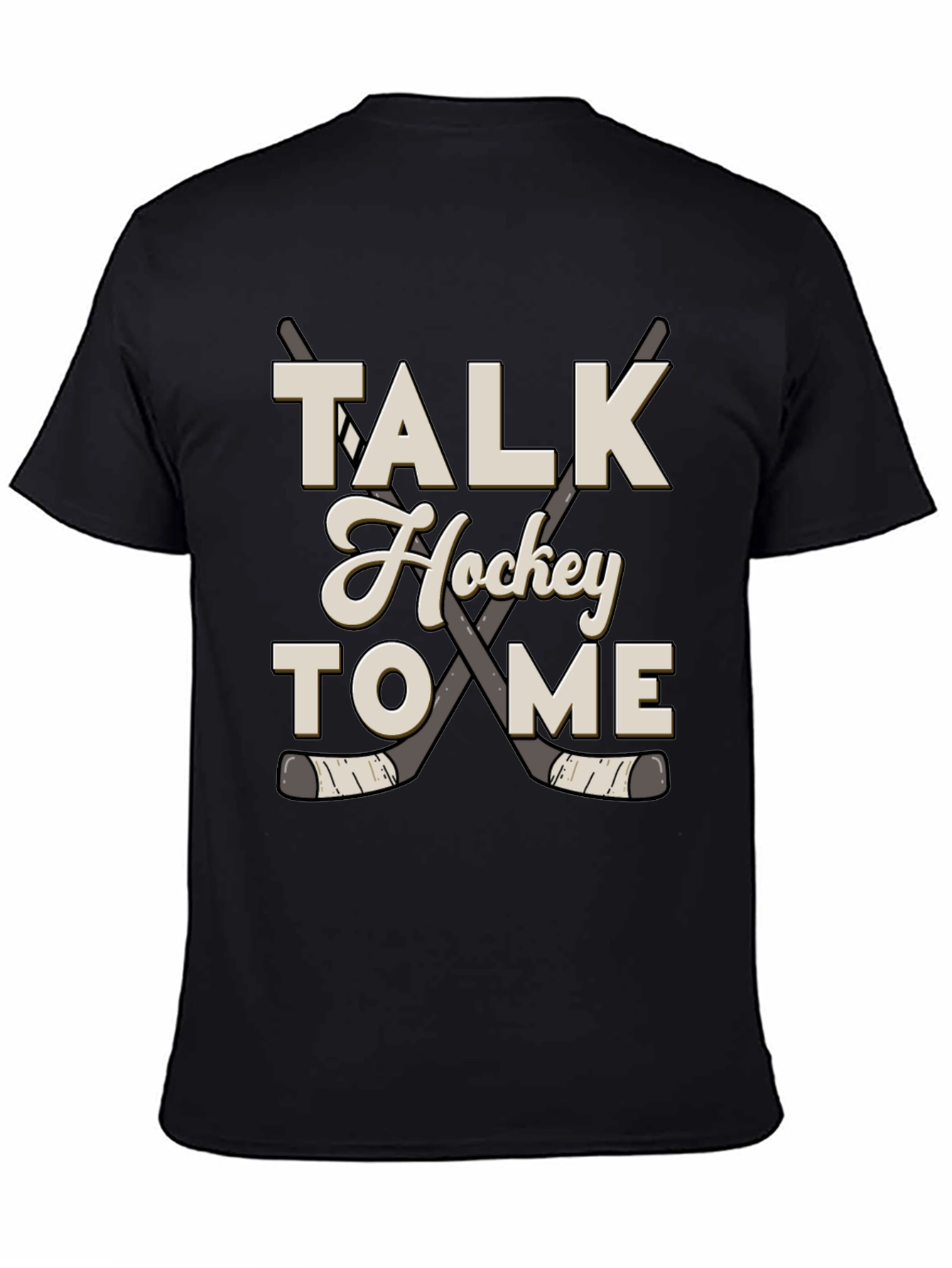 Talk Hockey to Me Graphic Tee