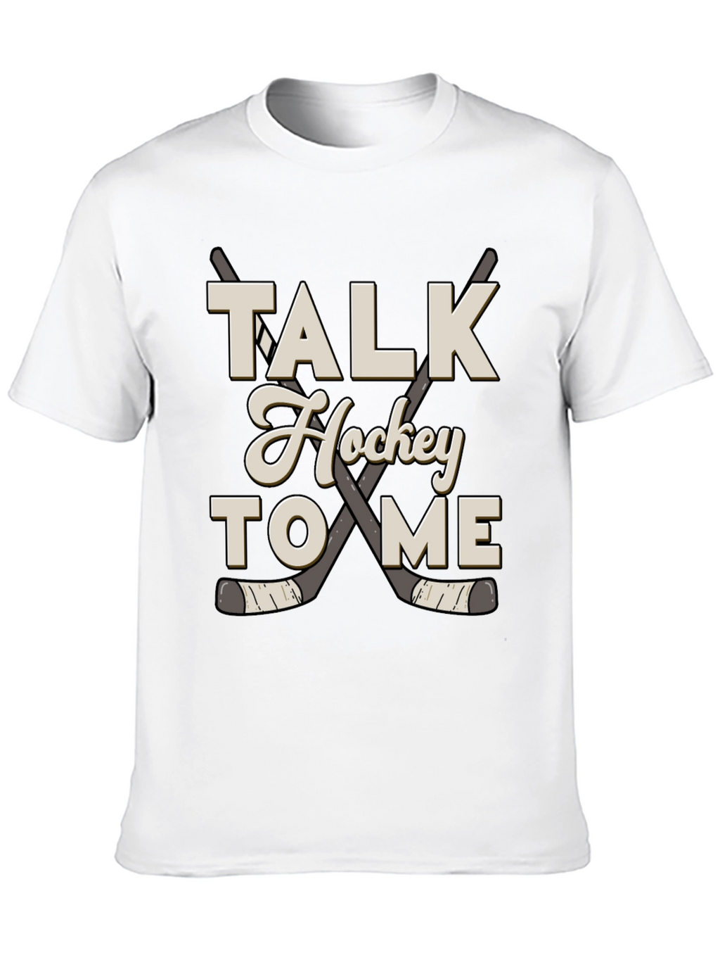 Talk Hockey to Me Graphic Tee