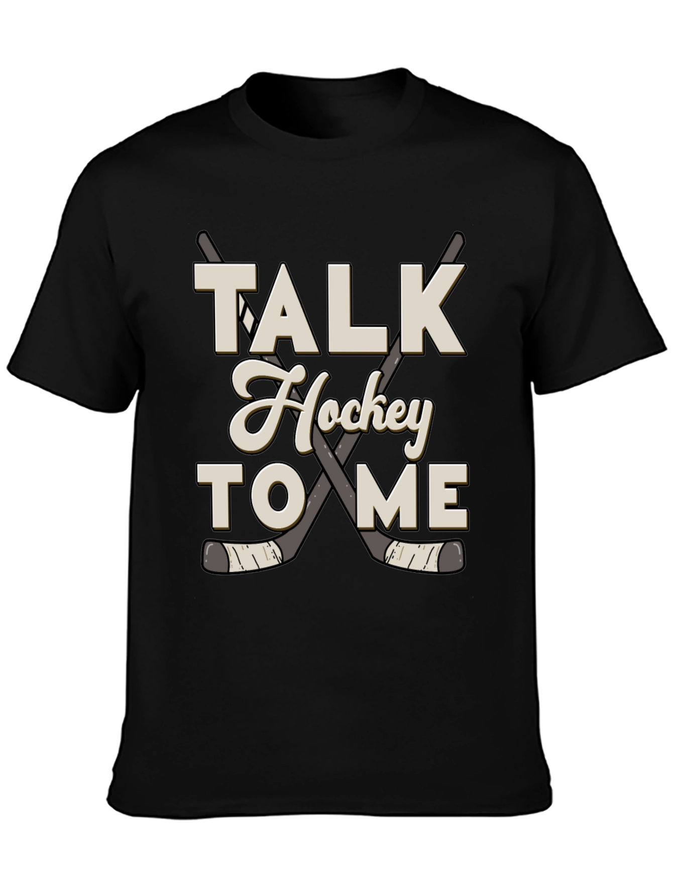 Talk Hockey to Me Graphic Tee
