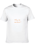 Why So Serious Tee - Mens Black Graphic T-Shirt