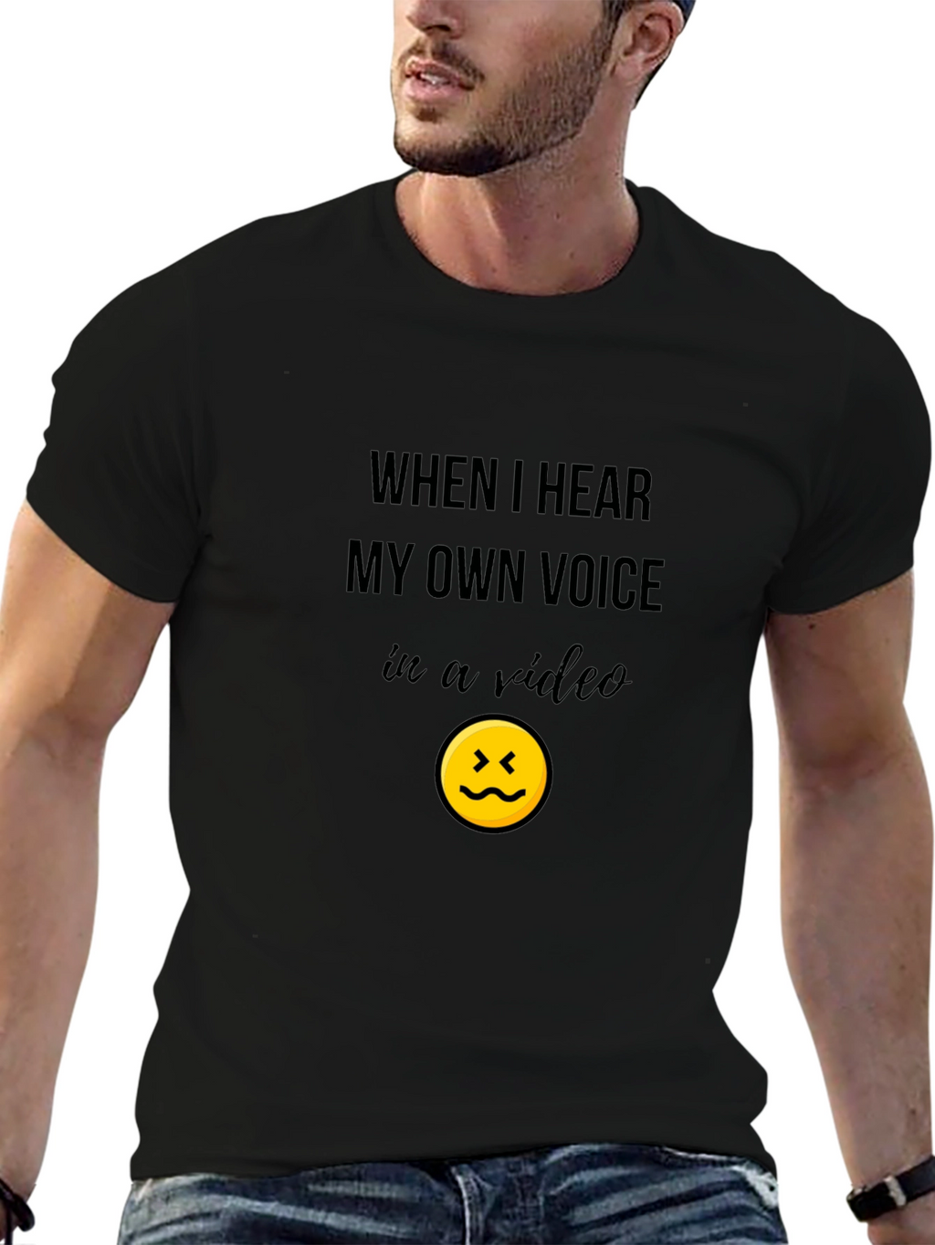 Funny Voice Video T-Shirt - Unisex Tee