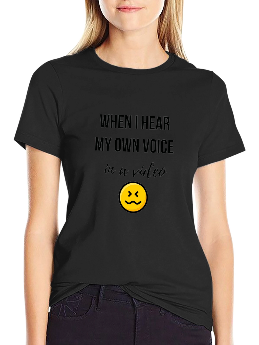 Funny Voice Video T-Shirt - Unisex Tee