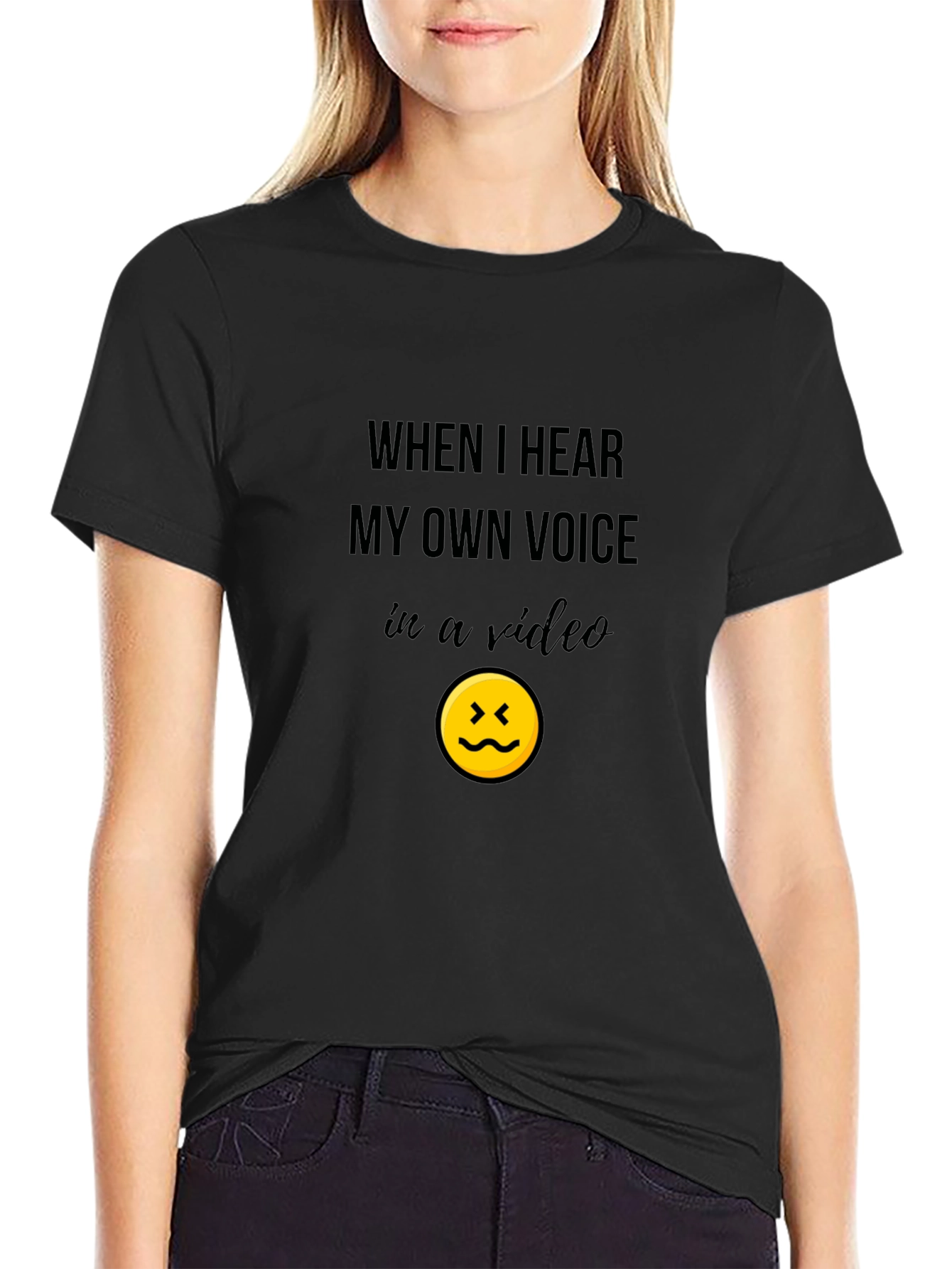 Funny Voice Video T-Shirt - Unisex Tee