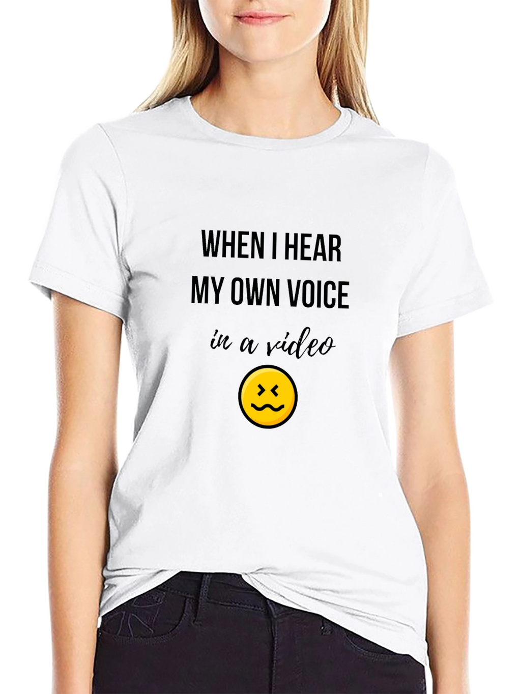 Funny Voice Video T-Shirt - Unisex Tee