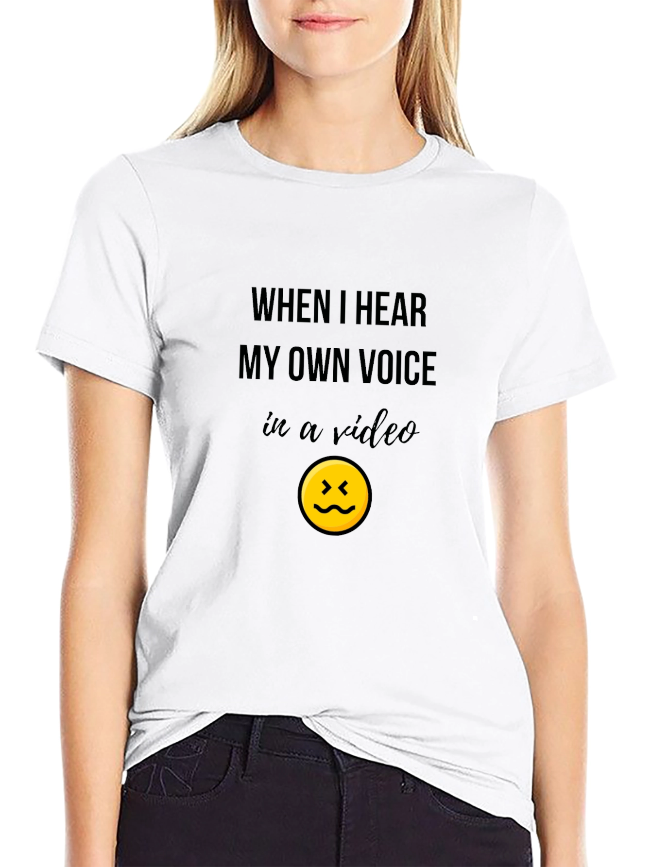 Funny Voice Video T-Shirt - Unisex Tee