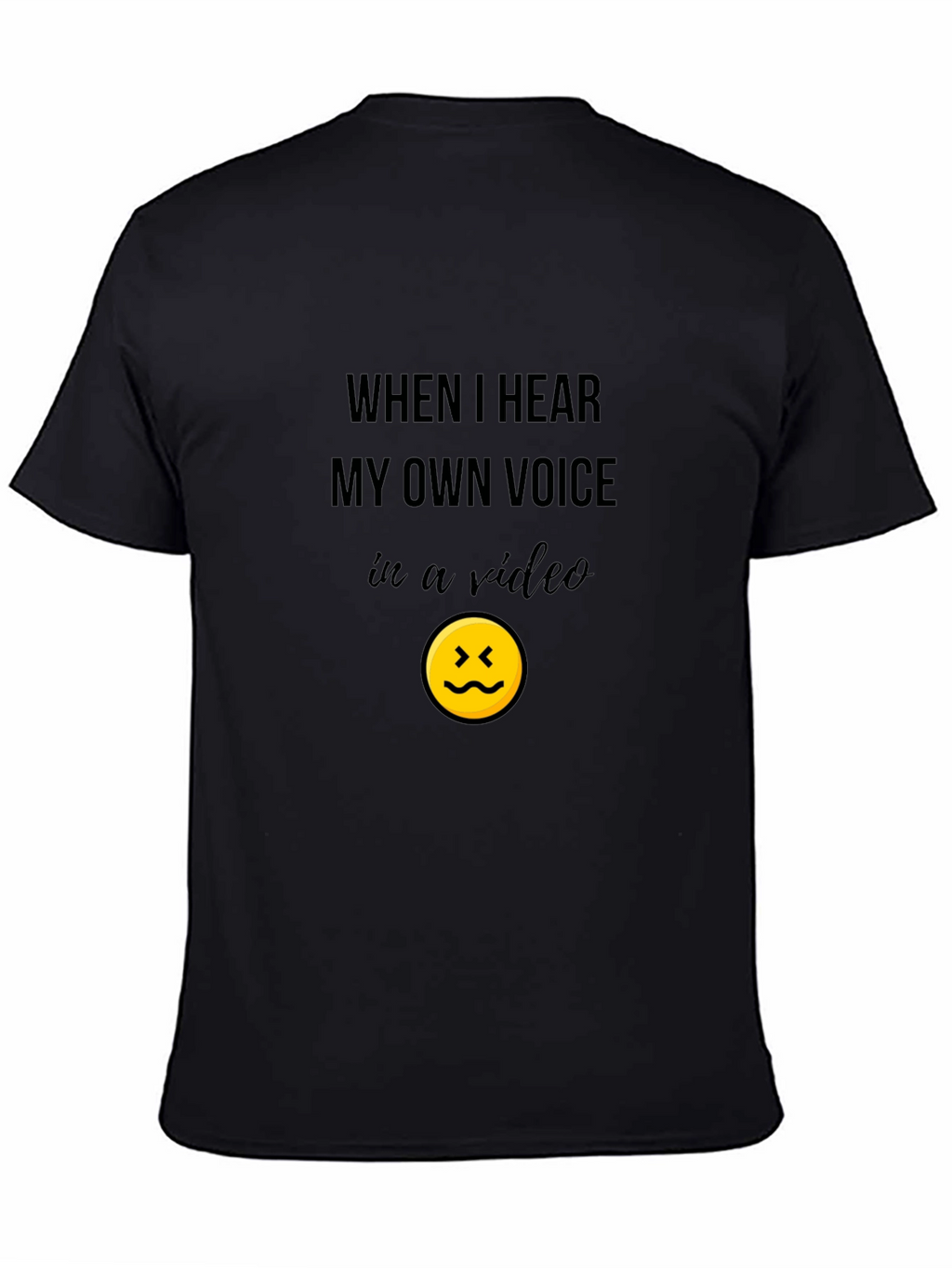 Funny Voice Video T-Shirt - Unisex Tee