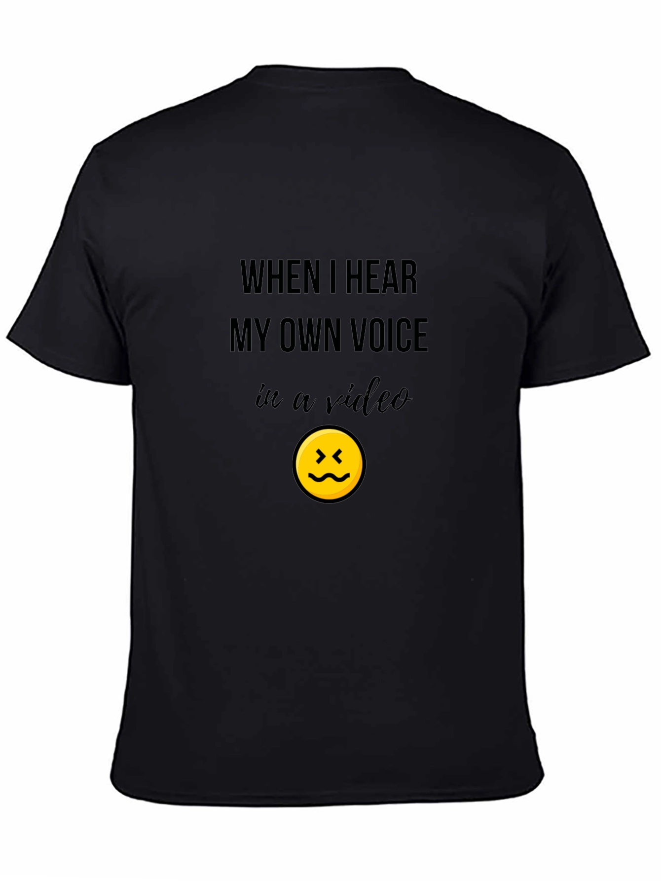 Funny Voice Video T-Shirt - Unisex Tee